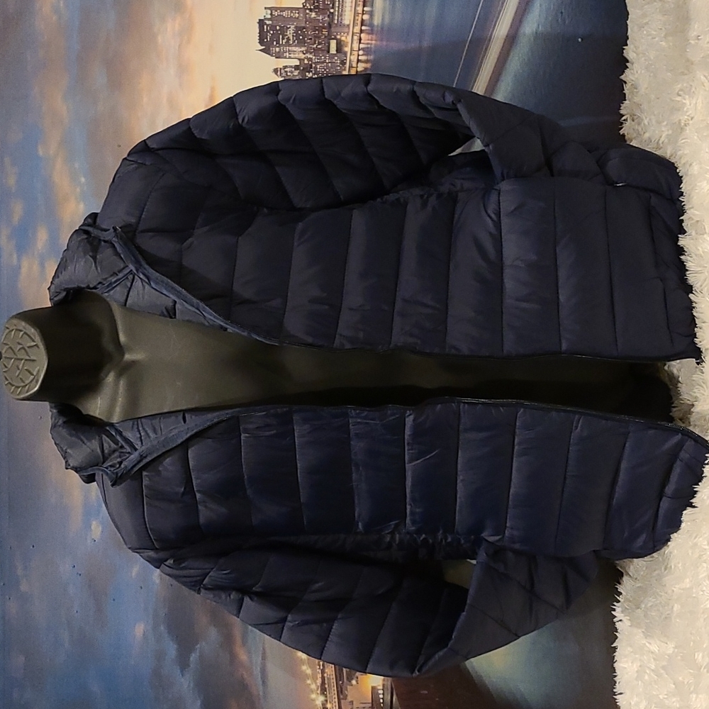 Bleu Grandeur Coat - Picture 1 of 9